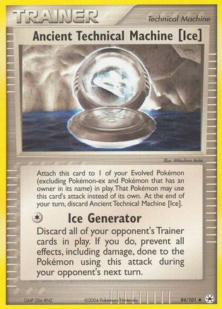Ancient Technical Machine [Ice] - 84/101 - Uncommon - Reverse Holo