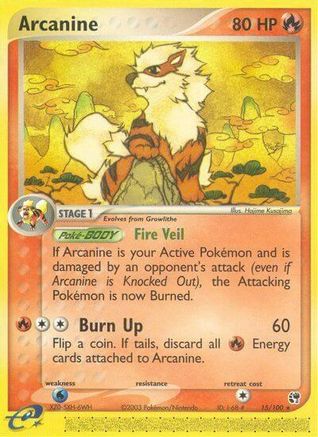 Arcanine - 15/100 - Rare