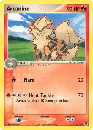 Arcanine - 18/112 - Rare