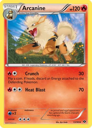 Arcanine (13) - 13/99 - Uncommon - Reverse Holo