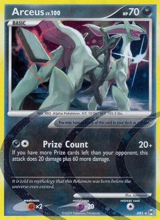 Arceus (AR1) - AR1/99 - Holo Rare