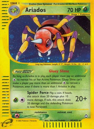 Ariados - H3/147 - Holo Rare