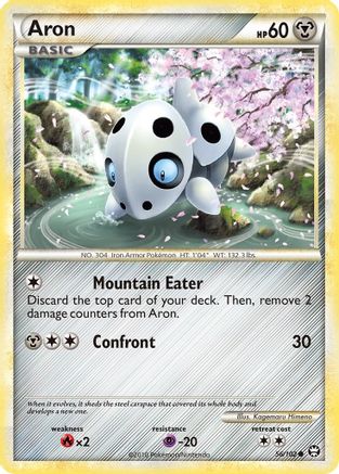 Aron - 56/102 - Common - Reverse Holo