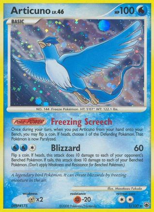 Articuno - 1/100 - Holo Rare