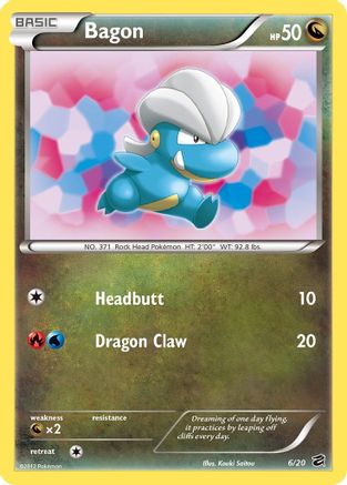 Bagon - 6/20 - Holo Rare