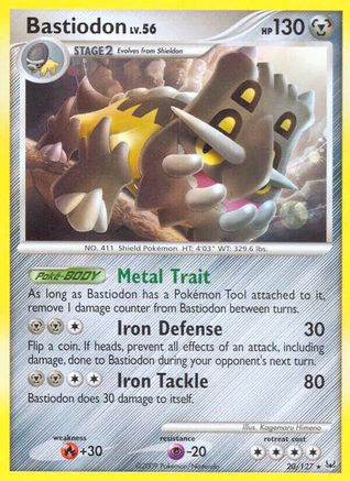 Bastiodon - 20/127 - Rare