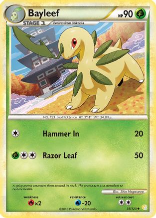 Bayleef - 35/123 - Uncommon