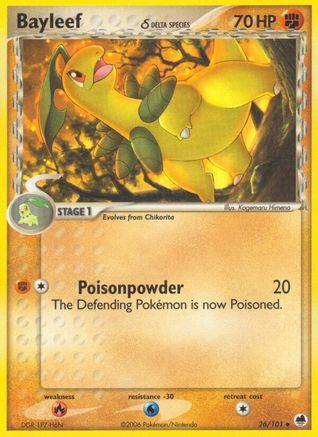Bayleef (Delta Species) - 26/101 - Uncommon