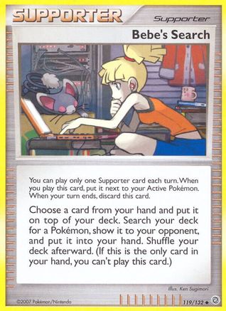 Bebe's Search - 119/132 - Uncommon - Reverse Holo