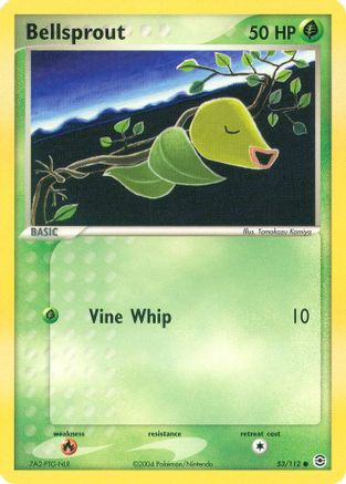 Bellsprout - 53/112 - Common - Reverse Holo