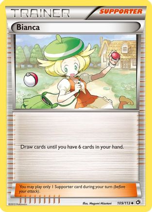 Bianca - 109/113 - Uncommon - Reverse Holo