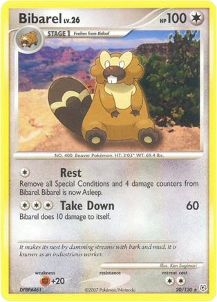 Bibarel - 20/130 - Rare
