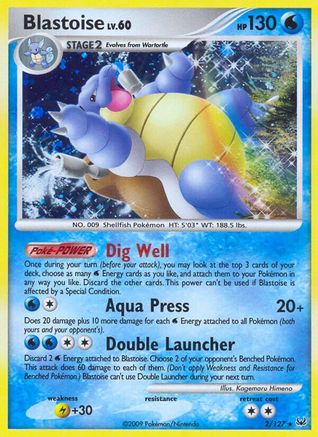 Blastoise - Holo Rare - Reverse Holo