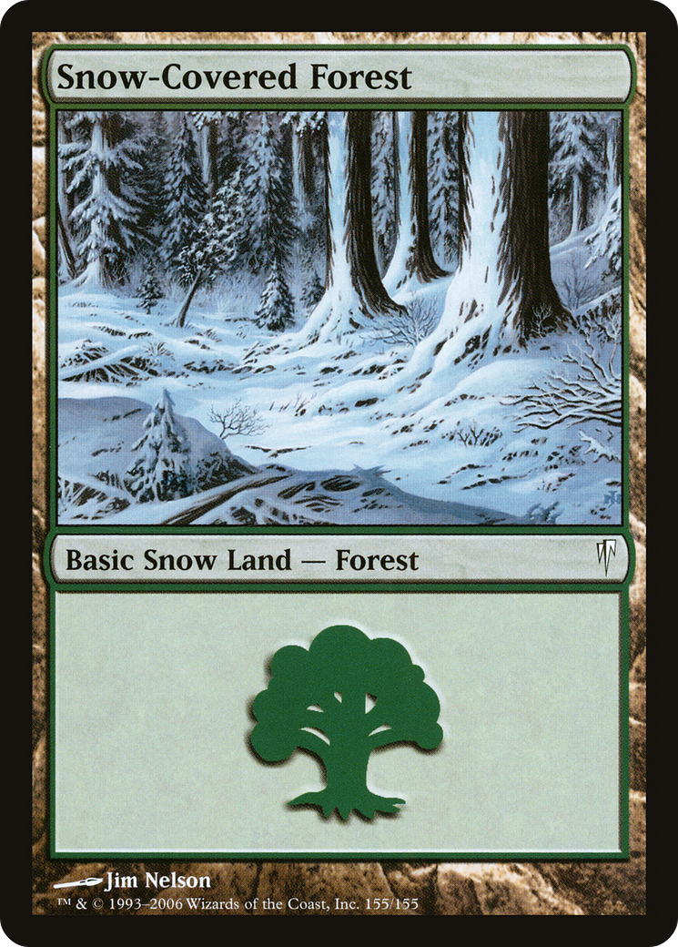 Snow-Covered Forest (CSP-155)  Foil