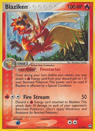 Blaziken - 5/108 - Holo Rare
