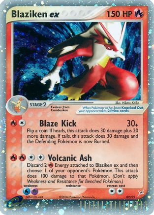 Blaziken EX - 89/95 - Ultra Rare