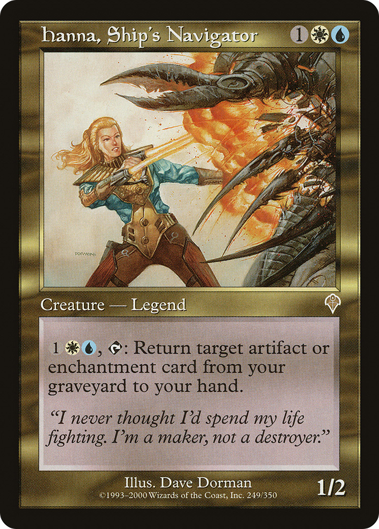 Hanna, Ship's Navigator (INV-249)  Foil