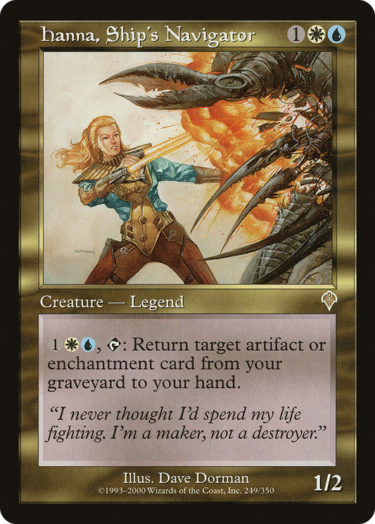 Hanna, Ship's Navigator (INV-249)  Foil