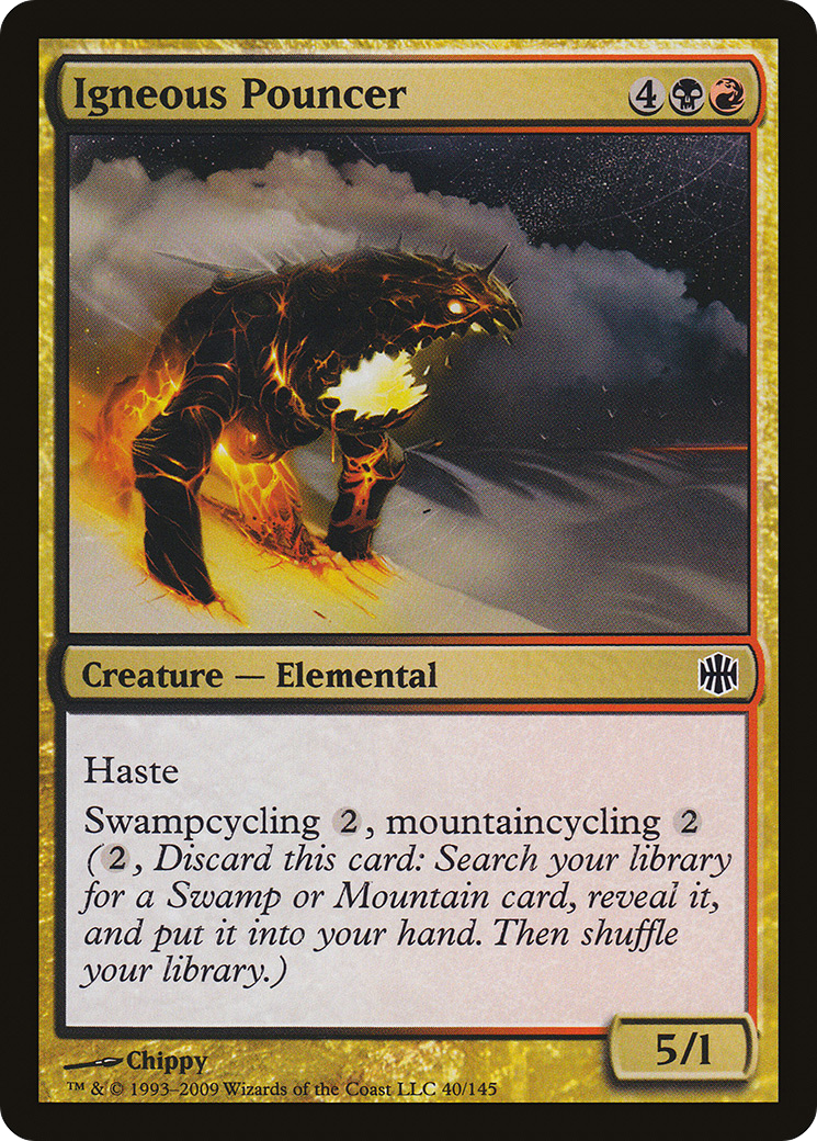 Igneous Pouncer (ARB-040)  Foil