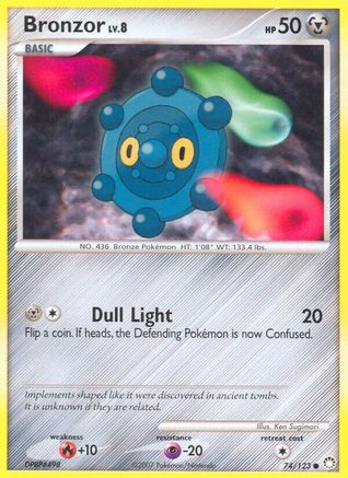 Bronzor - 74/123 - Common - Reverse Holo