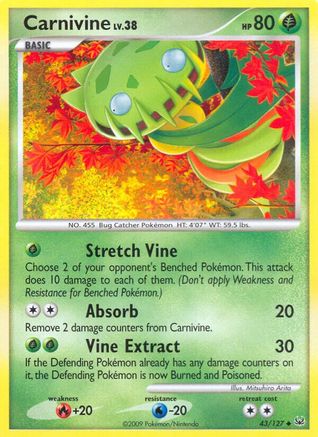Carnivine (43) - 43/127 - Uncommon