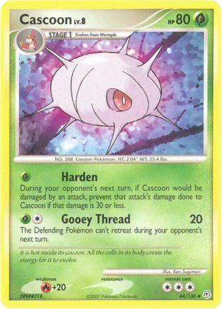 Cascoon - 44/130 - Uncommon - Reverse Holo