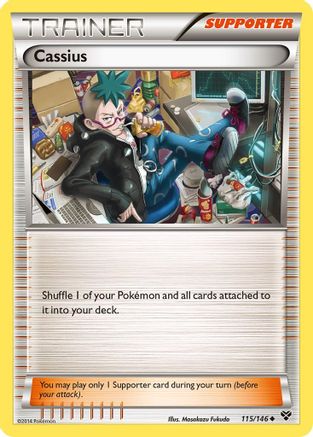 Cassius - 115/146 - Uncommon - Reverse Holo