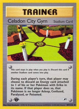 Celadon City Gym 107  - Unlimited Gym Heroes - Uncommon