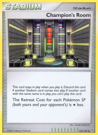 Champion's Room - 135/147 - Uncommon - Reverse Holo