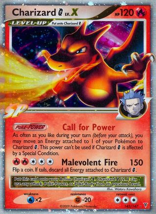 Charizard G Lv.X (143/147) Holofoil - Ultra Rare