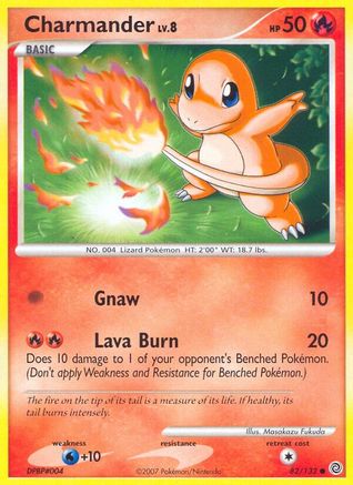 Charmander - 82/132 - Common - Reverse Holo