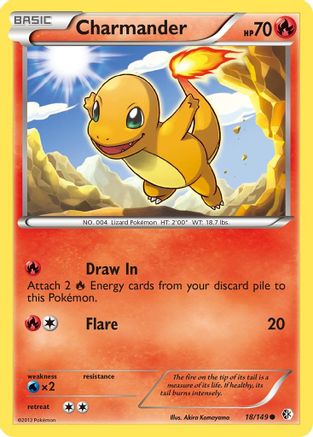 Charmander - 18/149 - Common - Reverse Holo