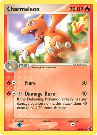 Charmeleon - 31/112 - Uncommon