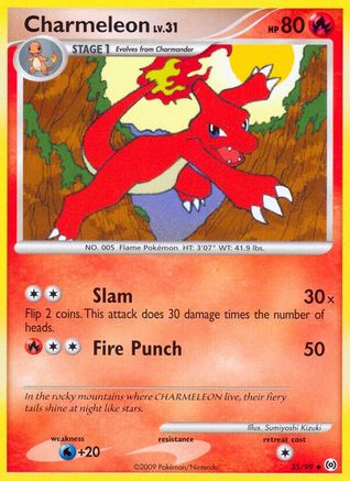 Charmeleon - 35/99 - Uncommon