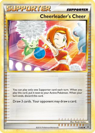 Cheerleader's Cheer  - Reverse Holofoil Unleashed - Uncommon