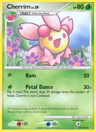 Cherrim - 55/147 - Uncommon - Reverse Holo