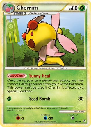 Cherrim 028  Unleashed - Uncommon