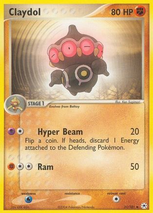 Claydol - 31/101 - Uncommon