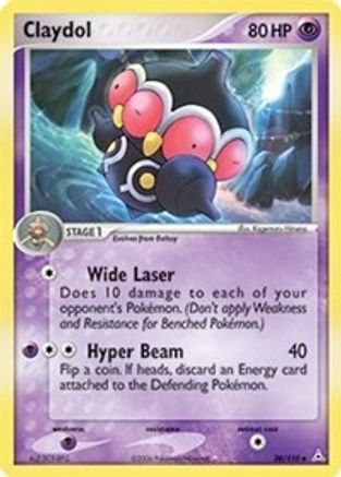 Claydol - 38/110 - Uncommon - Reverse Holo