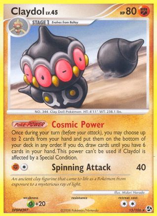 Claydol - 15/106 - Rare