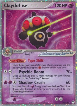 Claydol EX - 93/108 - Ultra Rare