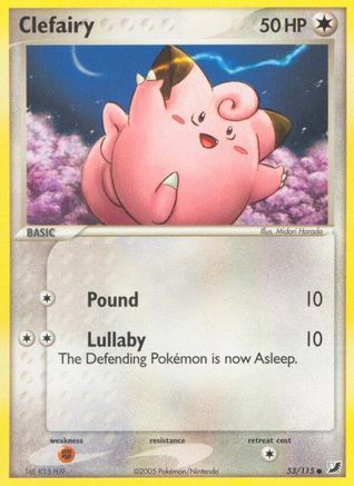 Clefairy - 53/115 - Common - Reverse Holo