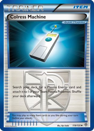 Colress Machine (Team Plasma) - 119/135 - Uncommon