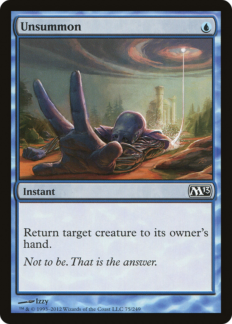Unsummon (M13-075)  Foil