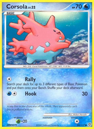 Corsola - 84/132 - Common - Reverse Holo