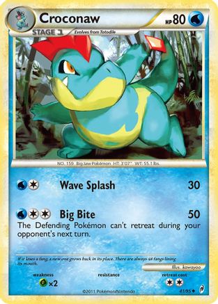Croconaw - 41/95 - Uncommon