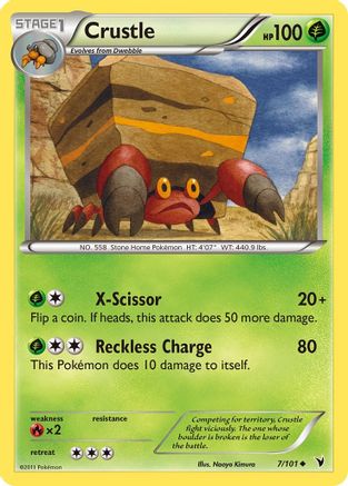 Crustle - 7/101 - Uncommon