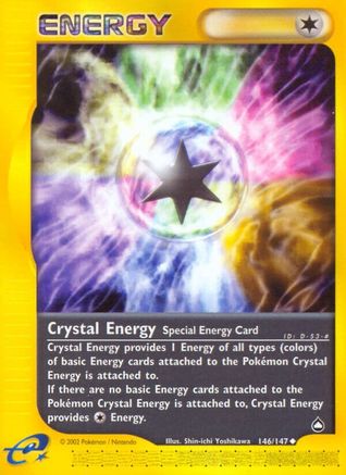 Crystal Energy - 146/147 - Uncommon - Reverse Holo