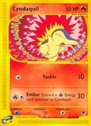 Cyndaquil (105) - 105/165 - Common - Reverse Holo