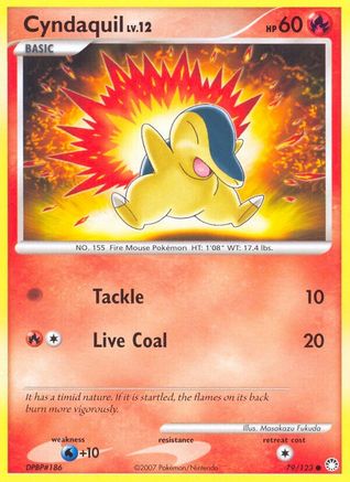 Cyndaquil - 79/123 - Common - Reverse Holo